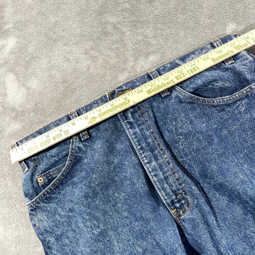 Vtg Levi's 505 Jeans Mens 34x31 Blue Acid Wash Orange Tab Straight Leg‎ Vintage